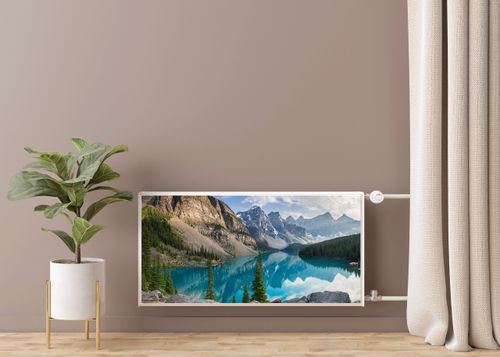 Osłona Magnetyczna NA KALORYFER Górski Krajobraz Jezioro 90cm x 60cm na Arena.pl