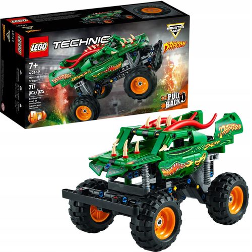 42149 - lego technic - monster jam™ dragon™ na Arena.pl