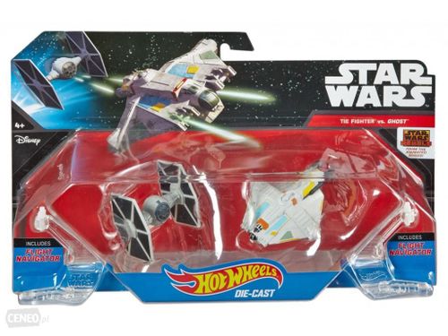 HOT WHEELS SW Star Wars GHOST + TIE FIGHTER na Arena.pl