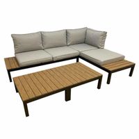 Modułowy zestaw mebli ogrodowych Ibiza aluminium narożnik