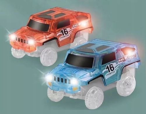 KLOCKI MAGNETYCZNE DLA DZIECI EDUKACYJNE PANELE KOLEJKA TOR + 2 AUTKA 59 EL na Arena.pl