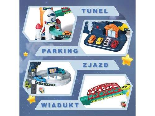 TOR SAMOCHODOWY,  STACJA KOSMICZNA  POJAZDY na Arena.pl