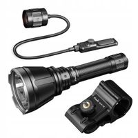Zestaw latarka LED Fenix HT18R i montaż taktyczny ALG-18 oraz włącznik na k