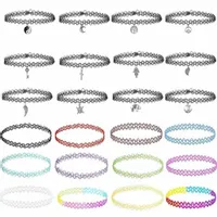 Zestaw 24 szt. Chokerów Naszyjniki choker