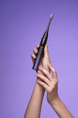 OCLEAN X Pro szczoteczka soniczna do zębów fiolet na Arena.pl