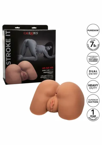 calexotics stroke it life size ass anatomiczny model 7 funtow na Arena.pl
