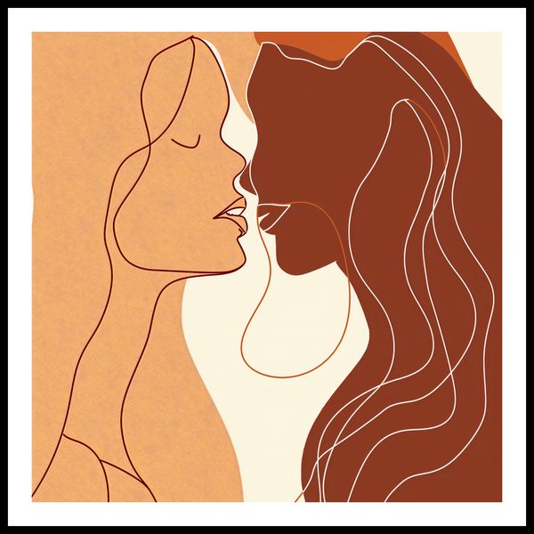 Plakat 60x60cm Zmysłowość Syntez zdjęcie 3
