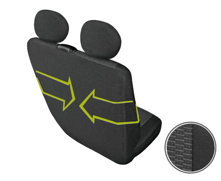 Pokrowce 3 osoby do Fiat Scudo 2007-2016 zdjęcie 5