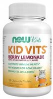 NOW FOODS KID VITS Berry Lemonade o smaku jagodowym 120 pastylek