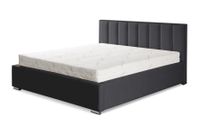 Łóżko tapicerowane HUGO czarny 200x200