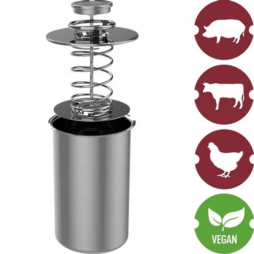 BROWIN SZYNKOWAR do WYROBU WĘDLIN na 1,5KG MIĘSA+TERMOMETR+WORECZKI ZESTAW na Arena.pl