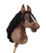 Hobby Horse Duży koń na kiju Premium - gniady A3