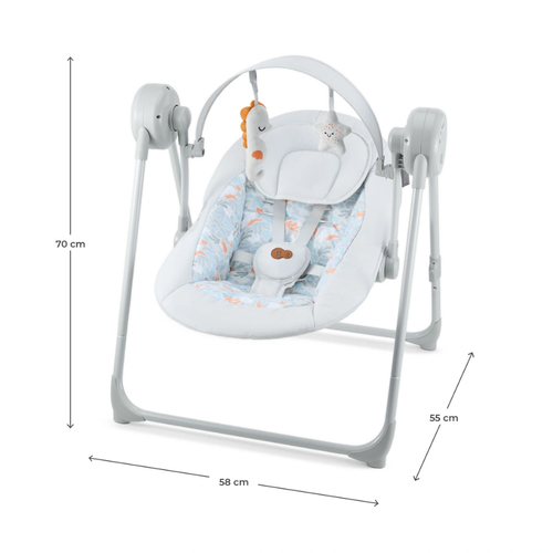KINDERKRAFT Bujaczek SWINGEE grey na Arena.pl