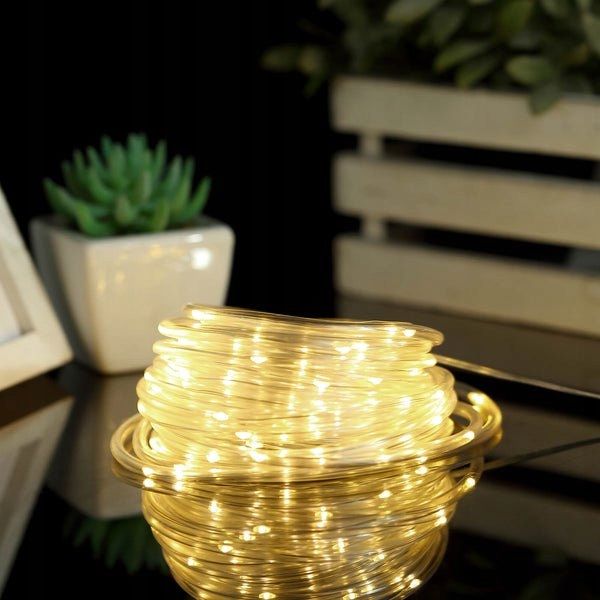 PIĘKNY JASNY WĄŻ ŚWIETLNY Z BROKATEM LED LAMPKI OZDOBNE CHOINKOWE 10M ZEW. zdjęcie 8