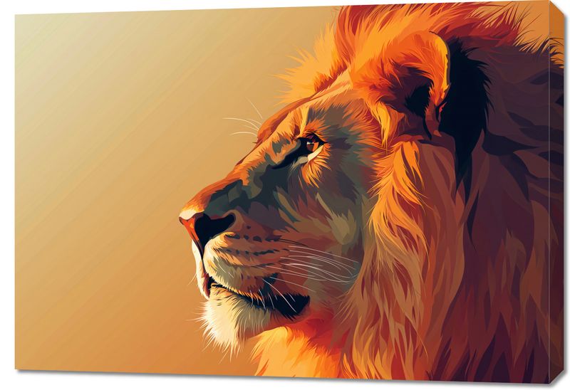 Obraz 100x70cm Król zdjęcie 1