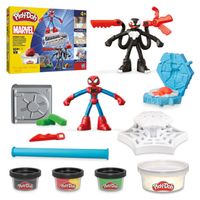 Play-Doh Marvel Spider-man i Venom Bitwa Bohaterów ciastolina Hasbro F9827