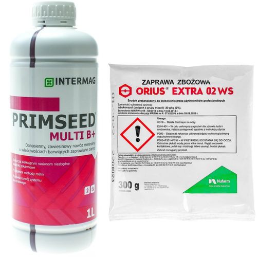 ORIUS EXTRA 02 WS 300G ZAPRAWA GRZYBOBÓJCZA + PRIMSEED 1L NAWÓZ DONASIENNY na Arena.pl