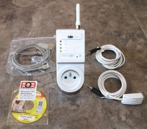 GNIAZDO - TERMOSTAT GSM ELEKTROBOCK TS11 GST STEROWANY SMS I APLIKACJAMI na Arena.pl