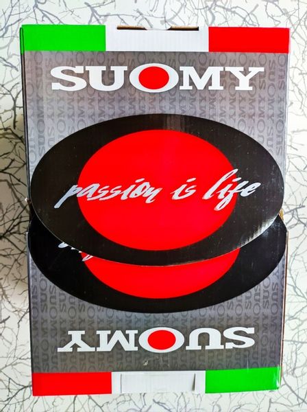 Kask Suomy First Gun RED r. L 59-62 Smart Strap zdjęcie 5