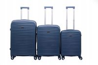 Komplet Wytrzymałych Walizek Podróżnych BAGIA PREMIUM + GRATIS