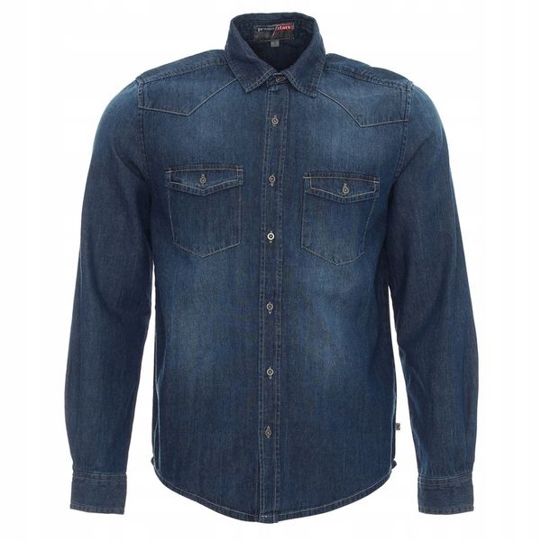 KOSZULA MĘSKA TYPU JEANS PROMOSTARS R. L zdjęcie 2