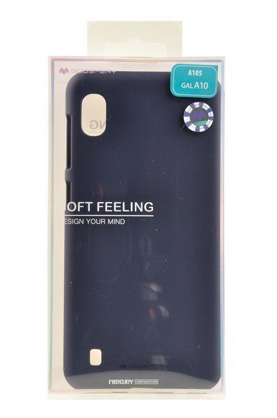 Etui Mercury Goospery Soft Feeling Samsung Galaxy A10 granatowy zdjęcie 4