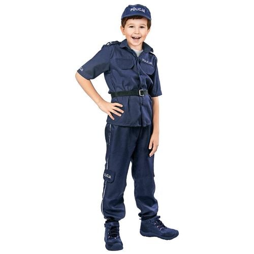 STRÓJ POLICJANT 4 CZĘŚCI 110/120 PRZEBRANIE na Arena.pl