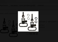 Bączki jednocalowe z wkrętami szybki demontaż