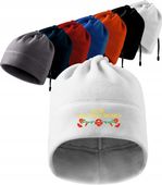 CZAPKA ZIMOWA Z DOWOLNYM HAFTEM koło gospodyń wiejskich + twój napis KGW