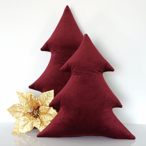 Poduszka Choinka Czerwona Prezent dla dziecka Boże Narodzenie Dekoracja na Arena.pl