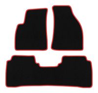 Dywaniki welurowe CARLUX-RED do Hyundai SantaFe I 2000-2006