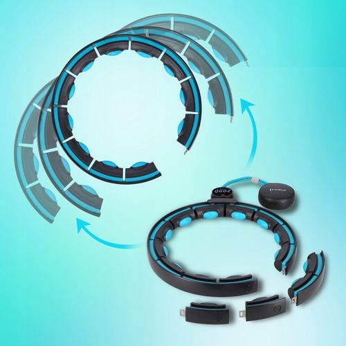 ZESTAW HULA HOP MAGNETYCZNY Z LICZNIKIEM HHM17 HMS PAS BR163 RED na Arena.pl