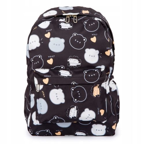 Tornister Plecak szkolny Dla Dziewczynki ZESTAW 3szt Duży w Misie we wzory na Arena.pl