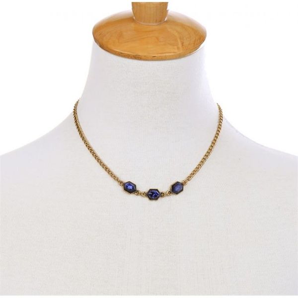 NASZYJNIK KOLIA PODWÓJNA GOLD zdjęcie 4