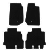 Dywaniki welurowe BASIC czarne Jeep Wrangler III JK 2006-2017