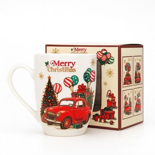 kubek świąteczny w ozdobnym pudełku 350 ml kb32wz3 na Arena.pl