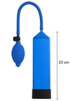 starter penis pump blue