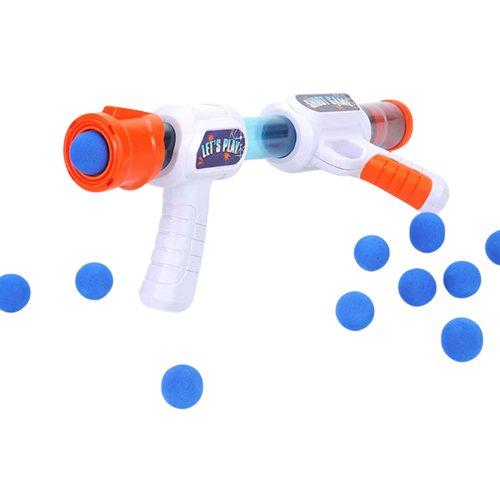 Gra Zręcznościowa Strzelanie Do Celu Tarcza Led Kulki +2 Pistolet Zabawkowy na Arena.pl