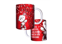 kubek ceramiczny miś z balonami | k150