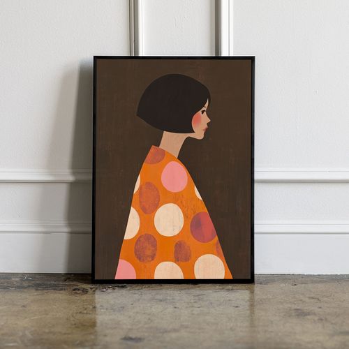 Plakat ilustracja profil koła 30x40 cm na Arena.pl