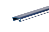 Listwa poręczowa PCV LUX, poręczówka 40x8mm granat/biały 1 mb