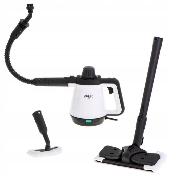 Myjka parowa Parownica Czyścik Okien Steamer 2000W 3,5 bara 13 elementów zdjęcie 9