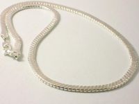 Posrebrzany łańcuszek fantazyjny