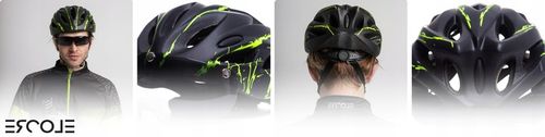 KASK ROWEROWY Z OKULARAMI LEKKI REGULOWANY ERCOLE na Arena.pl