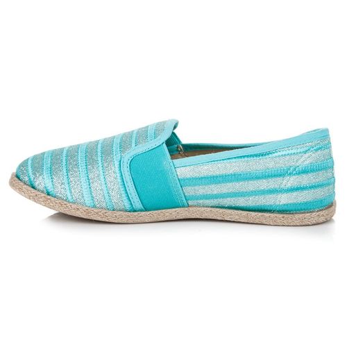 BŁĘKITNE ESPADRYLE Rozmiar - 40 na Arena.pl