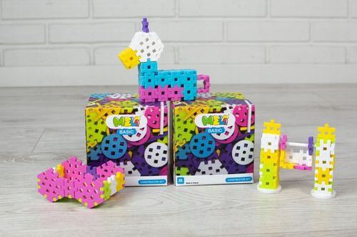 KLOCKI KONSTRUKCYJNE MELI BASIC CONSTRUCTOR PINK SET ZESTAW UZUPEŁNIAJĄCY na Arena.pl