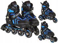 regulowany zmienny zestaw WROTKI ROLKI ŁYŻWY z regulacją 34-38 łyżworolki