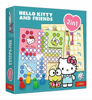 Gra planszowa Gra rodzinna Planszowa Gra Hello Kitty 2w1 Trefl