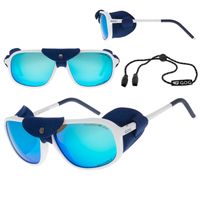 Lodowcowe okulary z osłonkami przeciwsłoneczne z polaryzacją GOG w kat.4