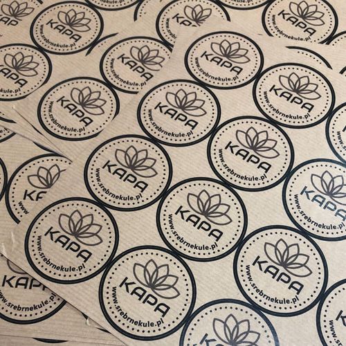 Naklejki papierowe EKO Ø 5 cm na Arena.pl